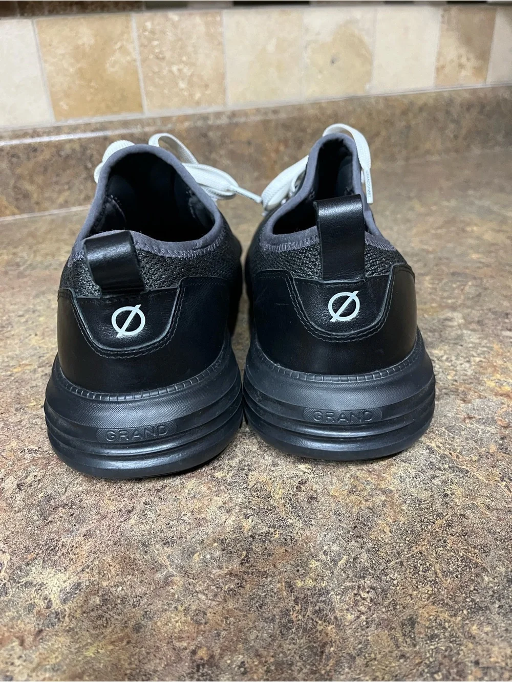 Cole Haan GrandSport Journey Knit Black Sneakers Men Sz 12 NWOT Comfort